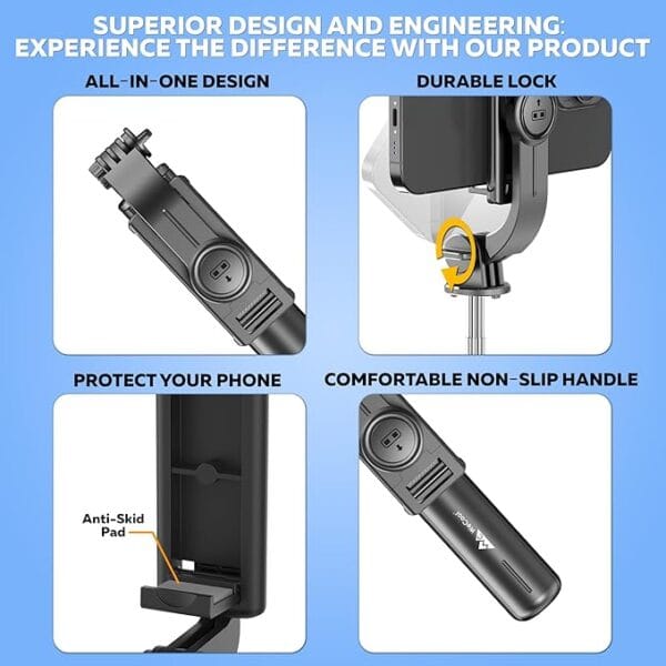 WeCool S1 Selfie Stick Tripod