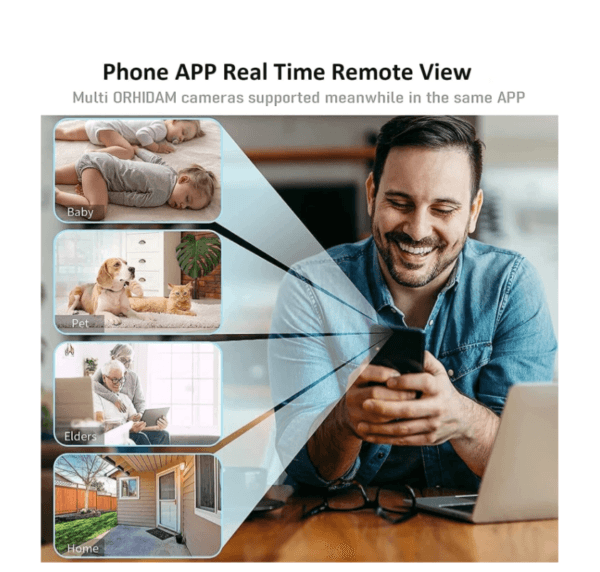 SKY HUB WiFi 1080P Spy Camera