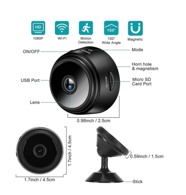 SKY HUB WiFi 1080P Spy Camera