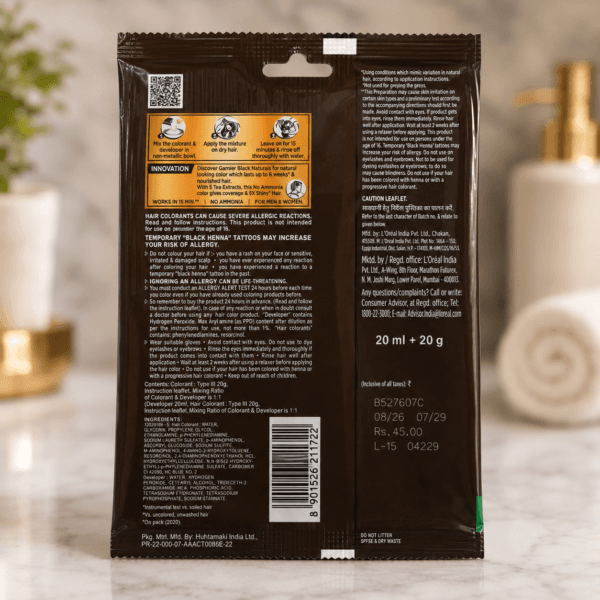 Garnier Black Naturals Hair Color Shade 4.0 Natural Brown
