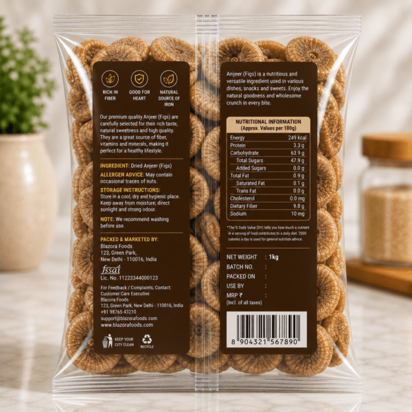 Anjeer (Dried Figs) 1kg
