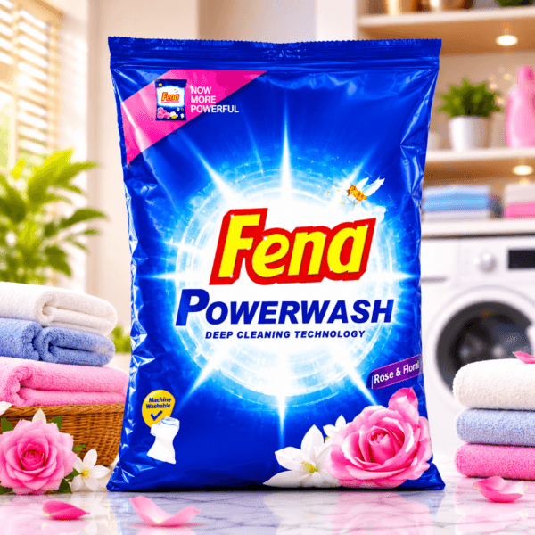 Fena Powerwash Detergent Powder Jasmine & Rose 1kg